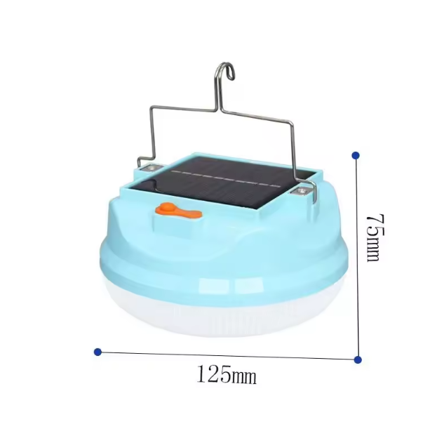 Napenergiával újratölthető vészhelyzeti 200 W-os kempinglámpa újratölthető lámpa (BBJH) 1