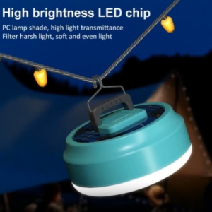 Napenergiával újratölthető vészhelyzeti 200 W-os újratölthető kempinglámpa (BBJH) - Image 12