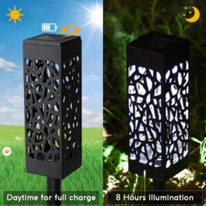 Solar 6 db-os kültéri, modern és stílusos napelemes leszúrható kerti hangulat lámpa (THM) - Image 6