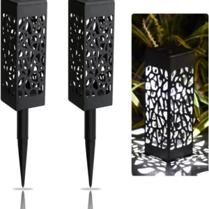 Solar 6 db-os kültéri, modern és stílusos napelemes leszúrható kerti hangulat lámpa (THM) - Image 7