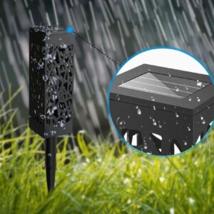 Solar 6 db-os kültéri, modern és stílusos napelemes leszúrható kerti hangulat lámpa (THM) - Image 4