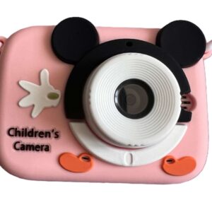 Miky digitális gyerek fényképezőgép - levehető pánttal és 5 játékkal - rózsaszín (THM) - Image 3