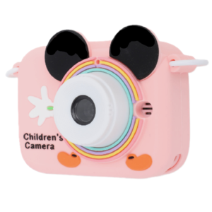 Miky digitális gyerek fényképezőgép - levehető pánttal és 5 játékkal - rózsaszín (THM) - Image 8