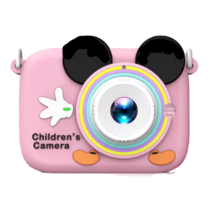 Miky digitális gyerek fényképezőgép - levehető pánttal és 5 játékkal - rózsaszín (THM) - Image 10
