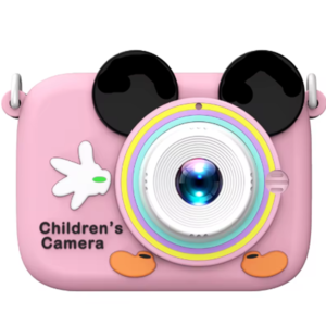Miky digitális gyerek fényképezőgép - levehető pánttal és 5 játékkal - rózsaszín (THM) - Image 15