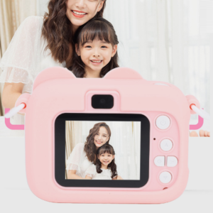 Miky digitális gyerek fényképezőgép - levehető pánttal és 5 játékkal - rózsaszín (THM) - Image 12