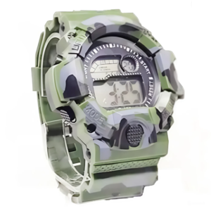 WR30M terepmintás digitális ütésálló, vízálló sport karóra (BBJH) - Image 10