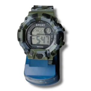 WR30M terepmintás digitális ütésálló, vízálló sport karóra (BBJH) - Image 9