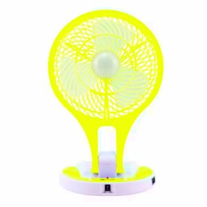 Összecsukható, ujratölthető asztali mini ventilátor USB-vel és LED lámpával (BBJH) - Image 7