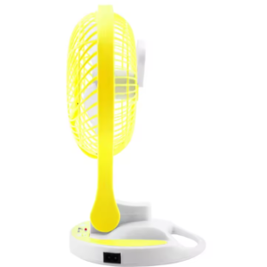 Összecsukható, ujratölthető asztali mini ventilátor USB-vel és LED lámpával (BBJH) - Image 5