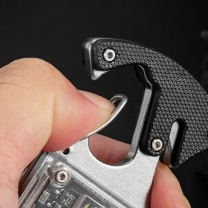 D62 Újratölthető LED vízálló mini zseblámpa, vészlámpa (BBV) - Image 6