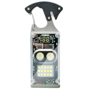 D62 Újratölthető LED vízálló mini zseblámpa, vészlámpa (BBV) - Image 10