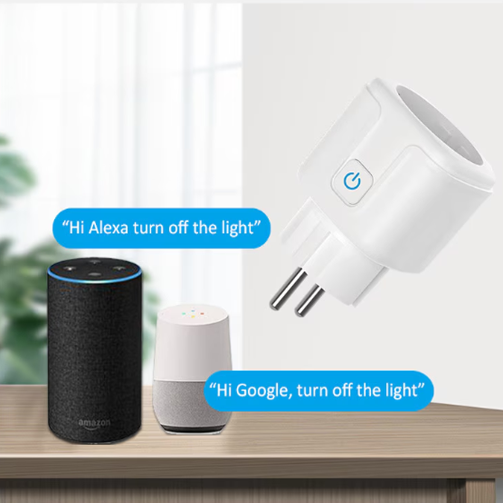 116A WiFi smart dugó aljzat – Alexa, Google Home és SmartThings Kompatibilis, Energiafogyasztás méréssel 10