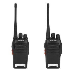 2 darabos Baofeng Walkie Talkie szett zseblámpával, fülhallgatóval – Baofeng BF-777S, BF-666S (BBV)(BBL) - Image 7