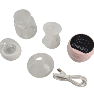 LCD kijelzős akkumulátoros vezeték nélküli elektromos mellszívó - 9 állítható sebesség mód (THM) - Image 3