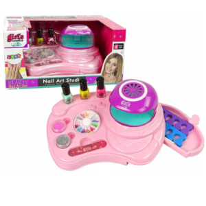 Kreatív Nail Art Stúdió játék szárítóval és fényeffektussal, rengeteg kiegészítővel – alkosd meg legszebb köröm dizájnod otthon! (BBJ) - Image 4