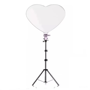 Dekoratív szelfi LED szívlámpa állvánnyal- professzionális világítás szelfikhez és otthoni dekoráció egyszerre (BBJH) - Image 11