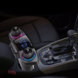 Autórádió formájú 3in1 FM Transmitter, MP3-lejátszó és Bluetooth kihangosító (BBV) - Image 9