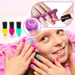 Kreatív Nail Art Stúdió játék szárítóval és fényeffektussal, rengeteg kiegészítővel – alkosd meg legszebb köröm dizájnod otthon! (BBJ) - Image 6