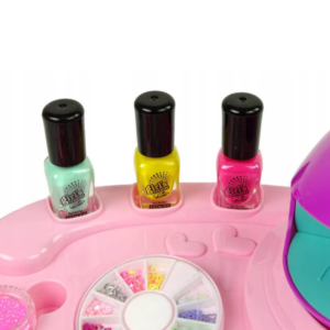 Kreatív Nail Art Stúdió játék szárítóval és fényeffektussal, rengeteg kiegészítővel – alkosd meg legszebb köröm dizájnod otthon! (BBJ) - Image 5