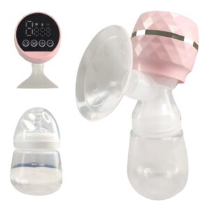 LCD kijelzős akkumulátoros vezeték nélküli elektromos mellszívó - 9 állítható sebesség mód (THM) - Image 14