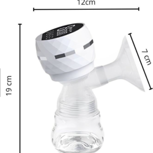 LCD kijelzős akkumulátoros vezeték nélküli elektromos mellszívó - 9 állítható sebesség mód (THM) - Image 12
