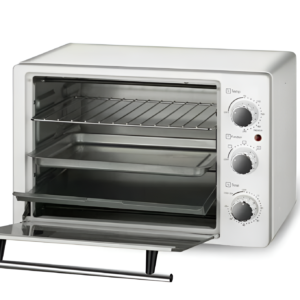 RAF rozsdamentes elektromos 26L-es multifunkciós sütő - 1300W R5314 (BBD) - Image 6