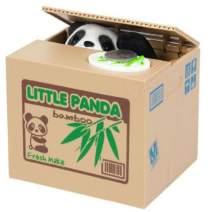 Stílusos és szórakoztató panda persely gyermekeknek - spórolás játékosan (BBJ) - Image 5