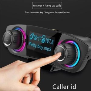 Autórádió formájú 3in1 FM Transmitter, MP3-lejátszó és Bluetooth kihangosító (BBV) - Image 4