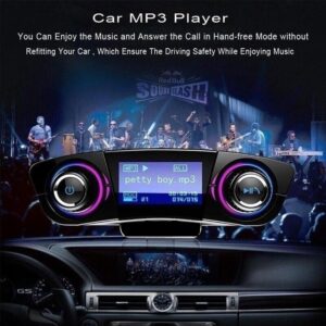 Autórádió formájú 3in1 FM Transmitter, MP3-lejátszó és Bluetooth kihangosító (BBV) - Image 5