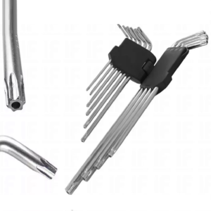 9 darabos imbuszkulcs eszközkészlet – precíziós munkákhoz és szerelésekhez, különböző méretekben (BBL) - Image 3