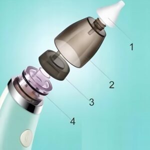 Állítható szívóerővel és szűrővel ellátott elektromos orrszívó készülék kisgyermekeknek (BBV) - Image 3