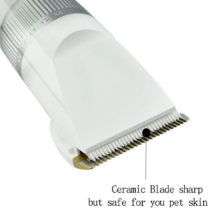 Vezeték nélküli, újratölthető, pehelykönnyű és professzionális akkus hajnyírógép- fehér (BBV) - Image 5