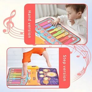 Interaktív zongoradob játszószőnyeg – 2 az 1-ben szórakoztató zenei élmény a gyerekeknek (BBJ) - Image 9