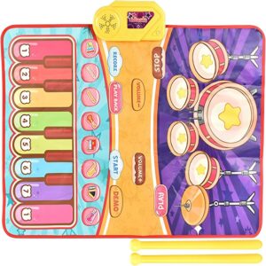 Interaktív zongoradob játszószőnyeg – 2 az 1-ben szórakoztató zenei élmény a gyerekeknek (BBJ) - Image 10