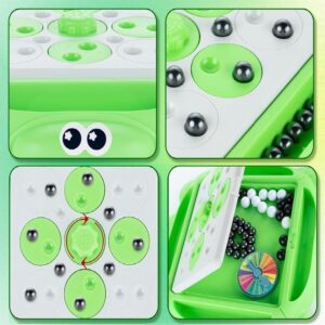 Mágneses forgó teknős táblajáték 44 darabos készlet – interaktív társasjáték gyerekeknek (BBJ) - Image 3