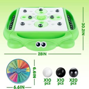 Mágneses forgó teknős táblajáték 44 darabos készlet – interaktív társasjáték gyerekeknek (BBJ) - Image 5