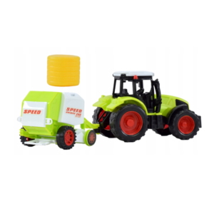 Mezőgazdasági távirányítós traktor bálázóval – fejlesztő játék gyerekeknek, szórakoztató kaland a kertben (BBJ) - Image 3