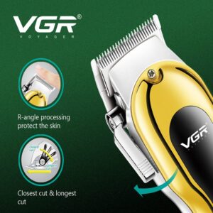 VGR V-680 Professzionális Haj- és Szakállvágó Szett, 3 Különböző Cserélhető Vágófejjel (BBV) - Image 5