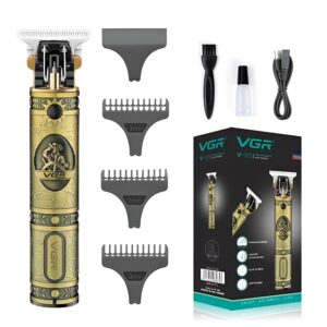 VGR-V85 gravírozott hajnyíró titánium pengével, cserélhető precíziós vágó fejekkel (FX) (BBV) - Image 7