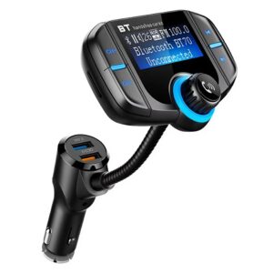 Bluetooth autós FM transzmitter BT70 – kihangosító és MP3 zenelejátszó, 2db USB töltővel és Micro SD támogatással (BBV) - Image 7
