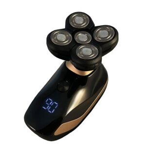 Boxili ötfejes prémium elektromos vezeték nélküli borotva – digitális kijelzővel a tökéletes borotválkozásért (BBM) - Image 9