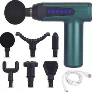 Fascial Gun – többfunkciós vibrációs masszázspisztoly LED kijelzővel – hatékony fájdalomcsillapítás és mélylazítás (BBV) - Image 3