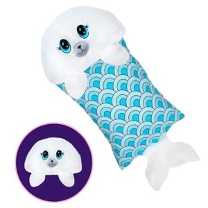 Fluffaluff fóka pets ultra puha szunyókáló plüss párna – tökéletes ölelhető alvópárna gyermekeknek (FX) (BBM) - Image 7