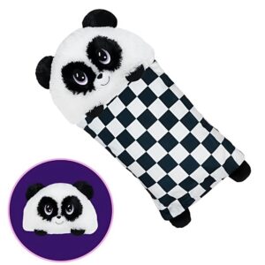 Fluffaluff panda pets ultra puha szunyókáló plüss párna – tökéletes ölelhető alvópárna gyermekeknek (BBM) - Image 3