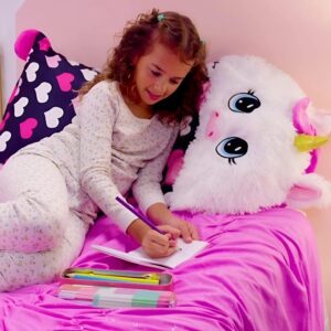Fluffaluff unikornis pets ultra puha szunyókáló plüss párna – tökéletes ölelhető alvópárna gyermekeknek (BBM) - Image 4
