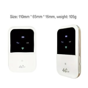 Hordozható 4G WiFi router – mobil internetmegoldás okostelefonokhoz és táblagépekhez– 150 Mbit/s sebességgel (BBD)(BBV) - Image 8