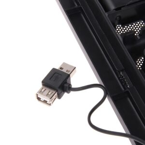 Hordozható laptop hűtőpad – erőteljes ventilátoros hűtőrendszerrel az optimális hűtéséhez 17”-os laptopokig (BBV) - Image 9