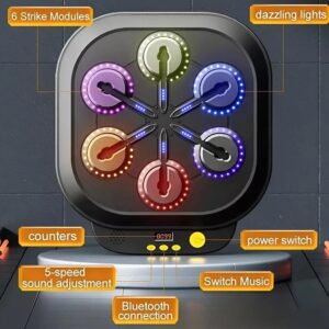 Intelligens, Bluetooth-kompatibilis fali bokszgép - ritmus vezérelt edzés zenelejátszással és okostelefonos kapcsolattal (BBJH) - Image 11