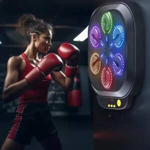 Intelligens, Bluetooth-kompatibilis fali bokszgép - ritmus vezérelt edzés zenelejátszással és okostelefonos kapcsolattal (BBJH) - Image 5